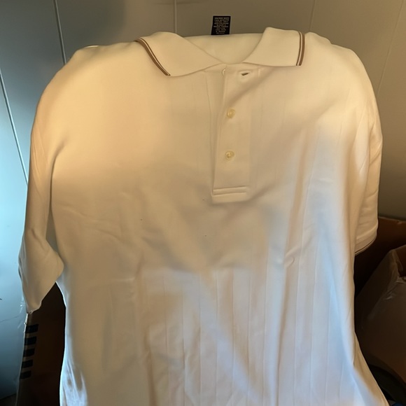 Saddlebred Men’s’ Knit White Shirt XL - Picture 5 of 5
